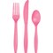 Touch Of Color Pink Assorted Plastic Cutlery, Candy, 288PK 011350 - alternate 1